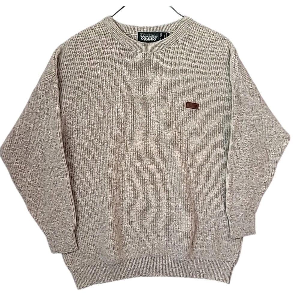 Vintage 90s Men's New Zealand Wool Preppy Heritage Old Money Knit Sweater XXL